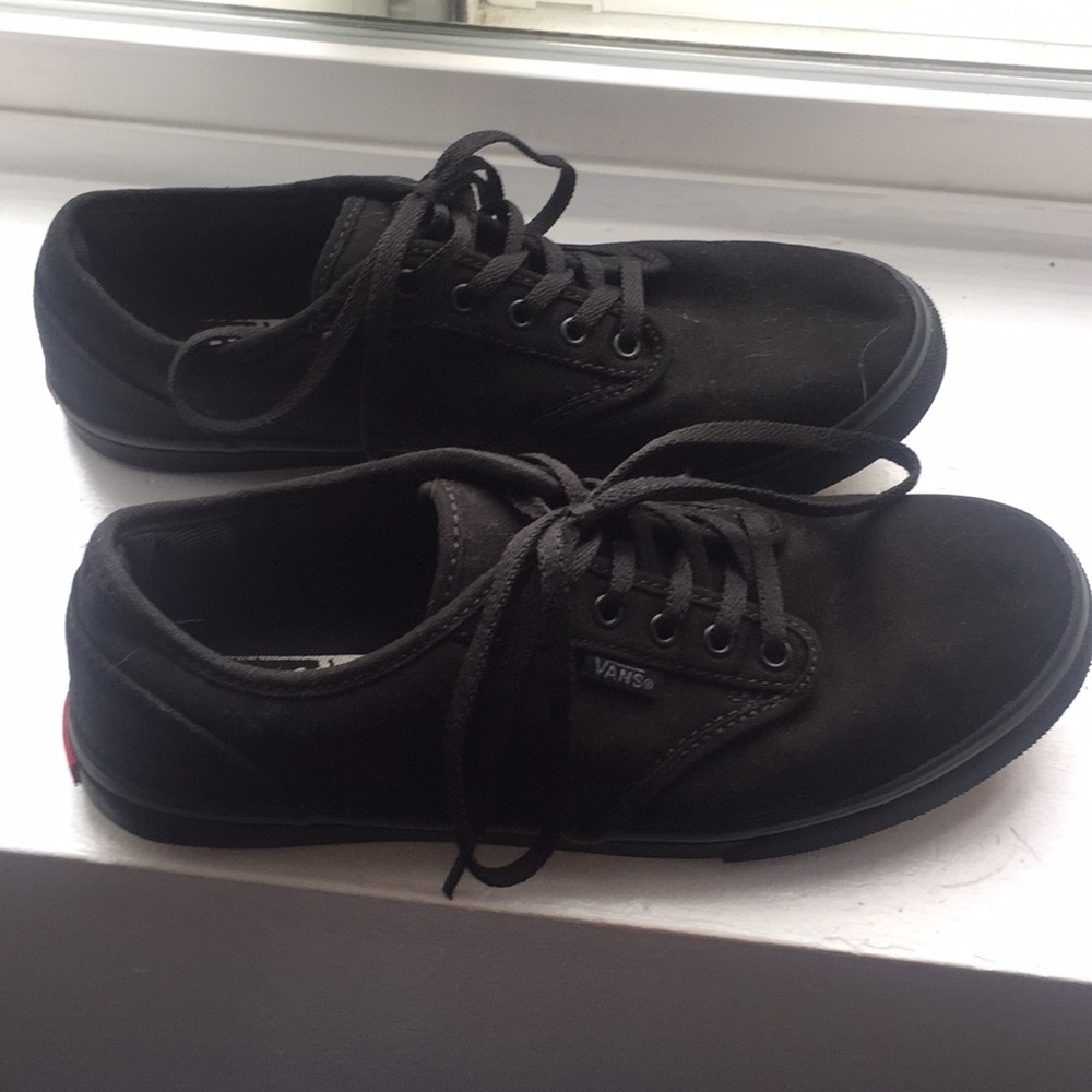 Black Vans Size 7